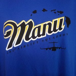 Manu 204th Airlift Squadron Hawaii Athletic Shirt